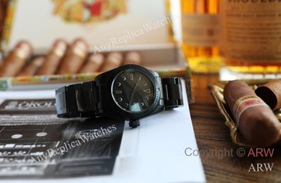 High Quality Replica TUDOR Black Bay Black Stainless Steel Black Face Dial Black Bezel Watch 42mm